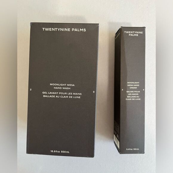 New Bundle TWENTYNINE PALMS Hand wash and Hand Cream - Picture 1 of 7